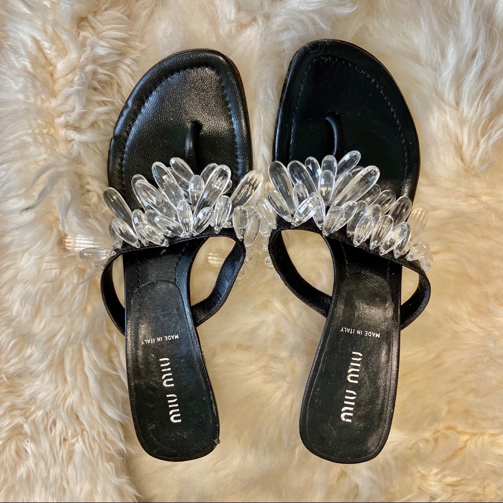 Thrifted miu miu kitten heels